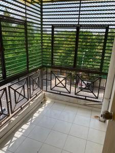 Balcony Image of 1600 Sq.ft 3 BHK Apartment / Flat for rent in Goyal Vishal Residency, Prahlad Nagar Ahmedabad for Rs. 35000