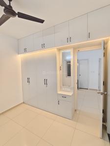 Bedroom Image of 777 Sq.ft 2 BHK Apartment / Flat for rent in Urbanrise Revolution One, Padur Chennai for Rs. 25000