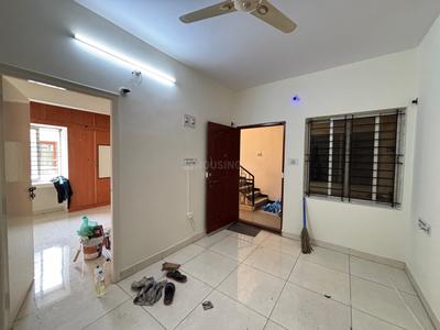 Hall Image of 500 Sq.ft 1 BHK Builder Floor for rent in Kaggadasapura Bengaluru for Rs. 19000