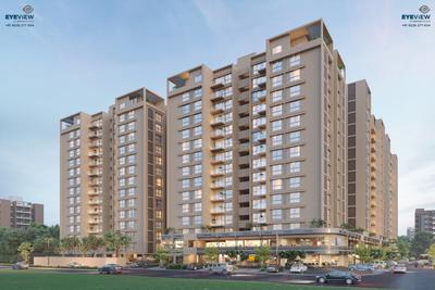 Image of 2199 Sq.ft 3 BHK Apartment / Flat for sale in Kavisha The Canvas, Bopal, Ahmedabad for Rs. 16000000