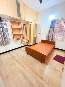 Bedroom Image of 850 Sq.ft 1 BHK Independent House for rent in Murugeshpalya Bengaluru for Rs. 23000