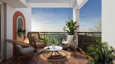 Balcony Image of 1149 Sq.ft 2 BHK Apartment / Flat for sale in DAC Aeropolis, Pallavaram Chennai for Rs. 9400000