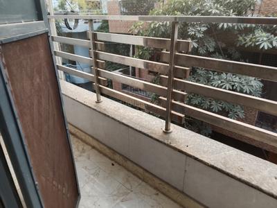 Balcony Image of 800 Sq.ft 2 BHK Builder Floor for rent in Uttam Nagar New Delhi for Rs. 16500