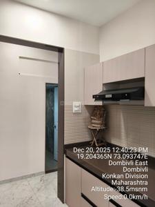 Kitchen Image of 695 Sq.ft 2 BHK Apartment / Flat for sale in Nirman Milan Dham, Dombivli East Thane for Rs. 6000000