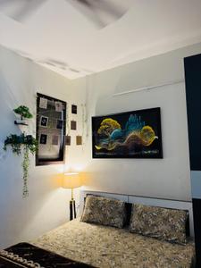 Bedroom Image of 588 Sq.ft 1 RK Builder Floor for rent in Ansal Esencia Sector 67, Sector 67 Gurgaon for Rs. 15000