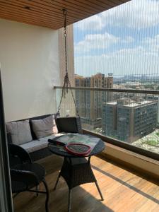 Balcony Image of 1200 Sq.ft 3 BHK Apartment / Flat for sale in Radhe Infinity, Kudasan Gandhinagar for Rs. 15000000