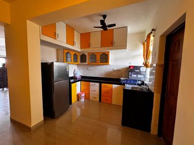 Kitchen Image of 1500 Sq.ft 3 BHK Apartment / Flat for rent in Panjim Goa for Rs. 70000