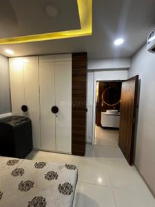 Bedroom Image of 1200 Sq.ft 2 BHK Apartment / Flat for rent in Althan Surat for Rs. 35000