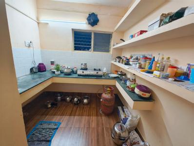 Kitchen Image of 900 Sq.ft 2 BHK Apartment / Flat for rent in  Ravimurugans Radha Apartments, PN Pudur Coimbatore for Rs. 13000