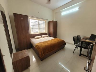 Bedroom Image of 300 Sq.ft 1 RK Apartment / Flat for rent in Vijay Nagar Indore for Rs. 9999