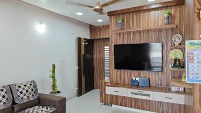 Living Room Image of 1400 Sq.ft 3 BHK Apartment / Flat for sale in Jainam Sky Memories, Manjalpur Vadodara for Rs. 8000000
