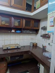 Kitchen Image of 900 Sq.ft 2 BHK Builder Floor for rent in Lajpat Nagar New Delhi for Rs. 38000
