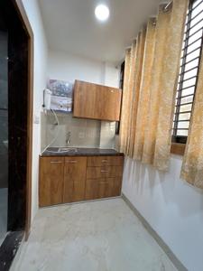 Kitchen Image of 450 Sq.ft 1 RK Apartment / Flat for rent in Scheme No 114 Indore for Rs. 14000