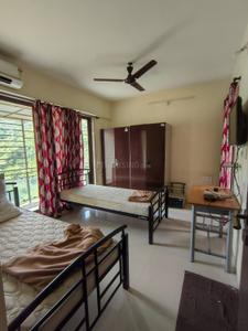Bedroom Image of 1250 Sq.ft 2 BHK Apartment / Flat for rent in Bhairaav Signature, Belapur CBD Navi Mumbai for Rs. 60000