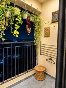Balcony Image of 658 Sq.ft 1 BHK Apartment / Flat for rent in Nanma One Cochin, Eroor Kochi for Rs. 32000