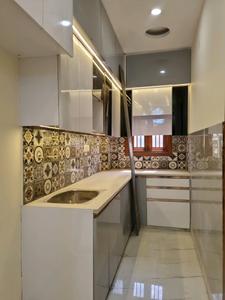 Kitchen Image of 544 Sq.ft 2 BHK Apartment / Flat for sale in Dwarka Mor New Delhi for Rs. 4000000