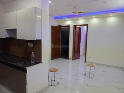Hall Image of 950 Sq.ft 3 BHK Builder Floor for rent in Khirki Extension New Delhi for Rs. 26500