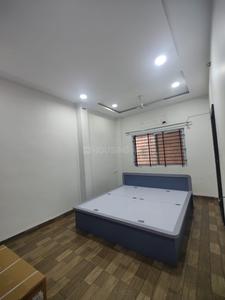 Bedroom Image of 1150 Sq.ft 2 BHK Builder Floor for rent in Vijay Nagar Indore for Rs. 25000