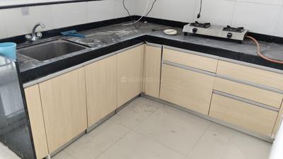 Kitchen Image of 850 Sq.ft 1 BHK Apartment / Flat for rent in Godrej Infinity, Mundhwa Pune for Rs. 32000