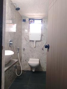 Common Bathroom Image of 900 Sq.ft 2 BHK Apartment / Flat for sale in Shantee Flamingo Residency, Vasai West Vasai for Rs. 6400000
