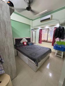 Bedroom Image of 600 Sq.ft 1 BHK Apartment / Flat for rent in Shree Shanti Niketan, Kharghar Navi Mumbai for Rs. 32000