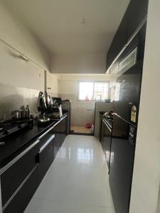 Kitchen Image of 1150 Sq.ft 2 BHK Apartment / Flat for rent in PGM Zenistry, Baner Pune for Rs. 37000