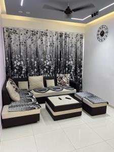 Hall Image of 1250 Sq.ft 2.5 BHK Apartment / Flat for rent in Malabar County III, Vaishno Devi Circle Ahmedabad for Rs. 35000