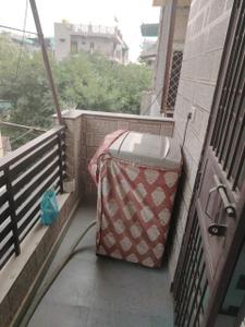 Balcony Image of 850 Sq.ft 2 BHK Builder Floor for rent in DDA Akshardham Apartments, Sector 19 Dwarka New Delhi for Rs. 32000