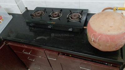 Kitchen Image of 1150 Sq.ft 2 BHK Apartment / Flat for rent in Sunil Agrawal Nilgiri Apartment, Dudhia Indore for Rs. 18000