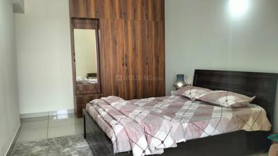 Bedroom Image of 1460 Sq.ft 3 BHK Apartment / Flat for rent in UKN Belvedere By UKN Airport District Phase 1, Navarathna Agrahara Bengaluru for Rs. 60000