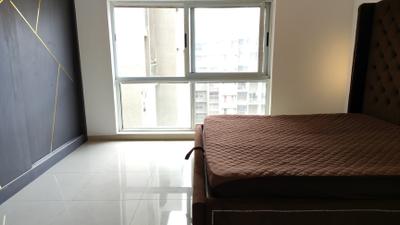 Bedroom Image of 1500 Sq.ft 3 BHK Apartment / Flat for rent in Marvel Ideal Spacio Phase 1, Pisoli Pune for Rs. 45000