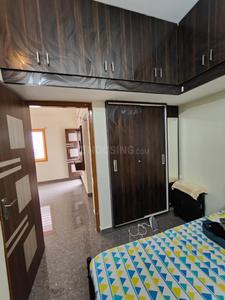 Bedroom Image of 500 Sq.ft 1 BHK Builder Floor for rent in Indira Nagar Bengaluru for Rs. 22000