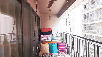 Balcony Image of 2250 Sq.ft 3 BHK Apartment / Flat for rent in Olive Greens, Gota Ahmedabad for Rs. 45000