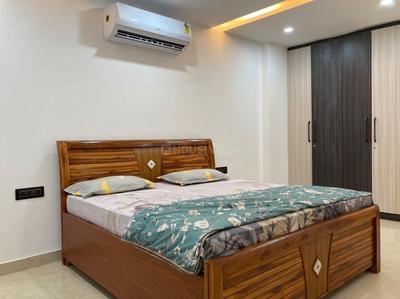 Bedroom Image of 900 Sq.ft 1 BHK Builder Floor for rent in Sector 46 Gurgaon for Rs. 31000