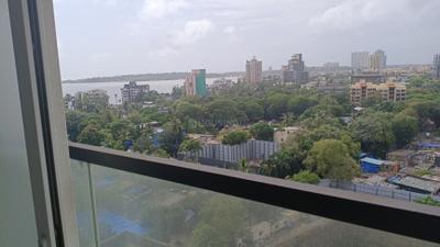 Balcony Image of 1350 Sq.ft 3 BHK Apartment / Flat for rent in Sea Bliss, Andheri West Mumbai for Rs. 160000