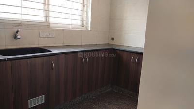 Kitchen Image of 550 Sq.ft 1 BHK Builder Floor for rent in Krishna Building, Halasuru Bengaluru for Rs. 20000