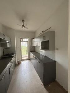 Kitchen Image of 1600 Sq.ft 3 BHK Apartment / Flat for rent in Godrej The Trees, Vikhroli East Mumbai for Rs. 190000