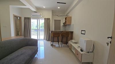 Living Room Image of 750 Sq.ft 1 BHK Apartment / Flat for rent in Kondapur Hyderabad for Rs. 29000