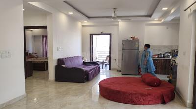 Hall Image of 1350 Sq.ft 2 BHK Apartment / Flat for rent in Rama Krishna Heights Apartments, Tahra Vrindavan for Rs. 40000