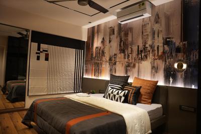 Bedroom Image of 1600 Sq.ft 2 BHK Apartment / Flat for sale in Pride Purple Park Titanium, Wakad Pune for Rs. 30000000
