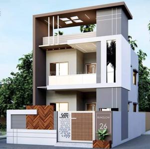 Image of 1500 Sq.ft 3 BHK Villa for sale in Kelambakkam, Chennai for Rs. 12500000