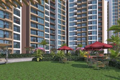 Image of 670 Sq.ft 1 BHK Apartment / Flat for sale in Om Sai City, Palava Phase 1, Thane for Rs. 3599000