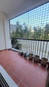 Balcony Image of 1554 Sq.ft 3 BHK Apartment / Flat for rent in MJ Azaliya, Choodasandra Bengaluru for Rs. 45000