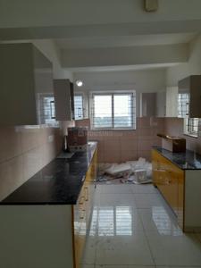 Kitchen Image of 2396 Sq.ft 4 BHK Apartment / Flat for rent in Casagrand The Address, Karapakkam Chennai for Rs. 72000