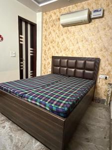 Bedroom Image of 850 Sq.ft 2 BHK Builder Floor for rent in Sector 3 Rohini New Delhi for Rs. 25000