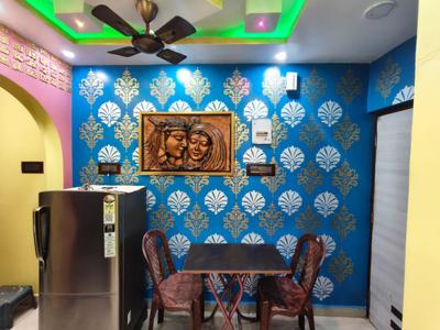 Hall Image of 465 Sq.ft 1 BHK Apartment / Flat for rent in Dum Dum Cantonment Kolkata for Rs. 15000