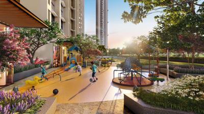 Balcony Image of 350 Sq.ft 1 BHK Apartment / Flat for sale in Runwal Avenue, Kanjurmarg East Mumbai for Rs. 7600000