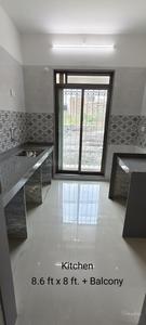Kitchen Image of 695 Sq.ft 1 BHK Apartment / Flat for sale in Nirvana Gardens Phase 1 Wing A Ivana, Kalyan West Kalyan for Rs. 4900000