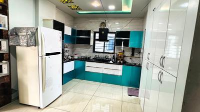 Kitchen Image of 1200 Sq.ft 2 BHK Apartment / Flat for sale in Harmony Heights, Waghodia Road Vadodara for Rs. 7200000