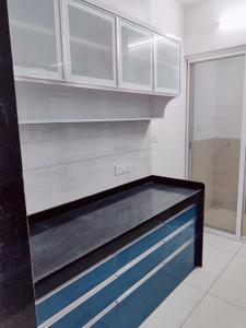 Kitchen Image of 1600 Sq.ft 3 BHK Apartment / Flat for rent in Vilas Yashwin Orizzonte, Chokhi Dhani Pune for Rs. 55000